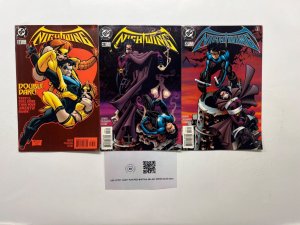 3 Nightwing DC Comic Books # 27 28 33 Batman Superman Wonder Woman Flash 56 JS42