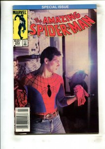 AMAZING SPIDER-MAN #262 (5.5) PHOTO COVER!! 1984