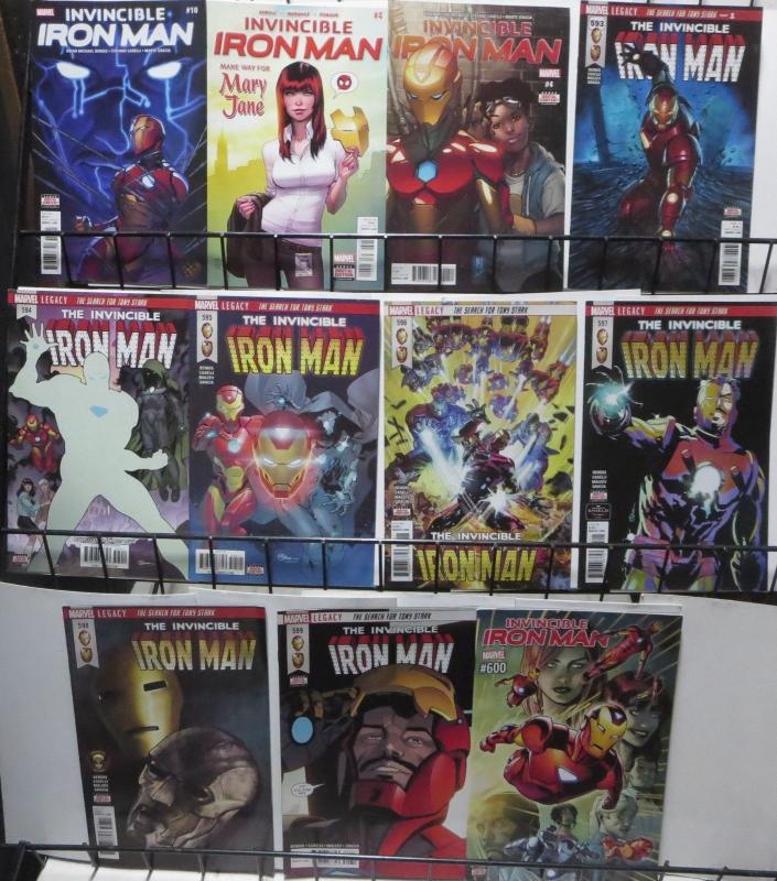 INVINCIBLE IRON MAN COLLECTION! 20 ISSUES, VF-NM! Series 2,3,4! RiRi Williams!