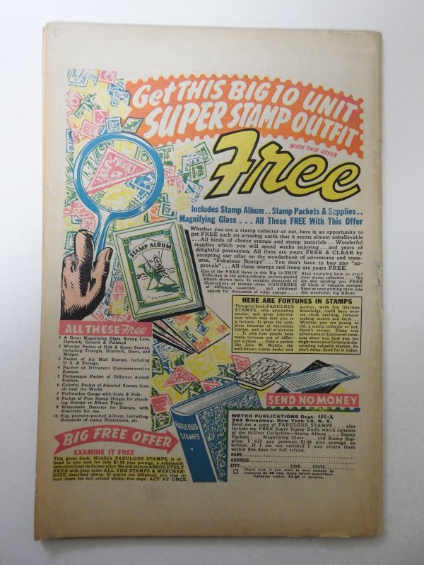 Sparkler Comics #51 (1946) VG Condition extra staple added