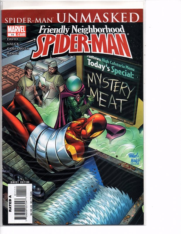 Marvel Comics Friendly Neighborhood Spider-Man #11 Spider-Man Unmasked