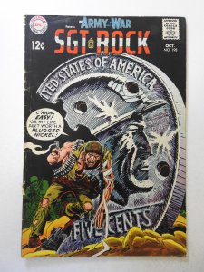 Our Army at War #198 (1968) VG Condition cover detached bottom staple