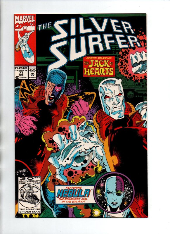 Silver Surfer #76 77 78 79 & 80 Set - Ron Lim - 1992 - NM