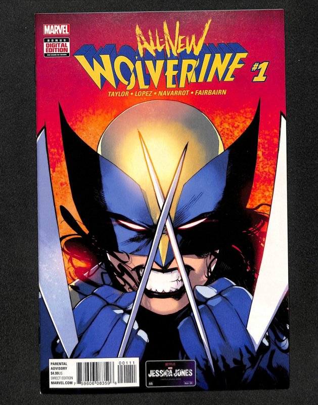 All-New Wolverine #1 (2016)