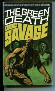 DOC SAVAGE-THE GREEN DEATH-#65-ROBESON-VG/FN-JAMES BAMA COVER-1ST EDITION VG/FN