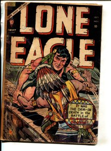 Lone Eagle #4 --1954--Golden Age-- Western-- comic--incomplete