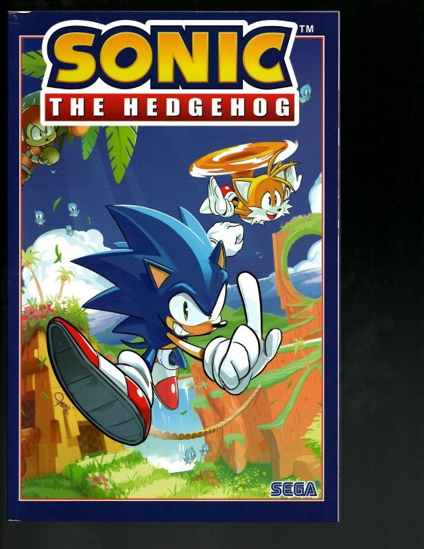 Sonic The Hedgehog Vol. # 1 Fallout! IDW Comic Book TPB Graphic Novel Sega J402