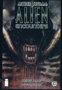 ARTHUR SUYDAM ALIEN ENCOUNTERS PORTFOLIO SIGNED