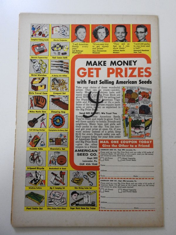 Green Lantern #19 (1963) VG+ Condition ink on bc