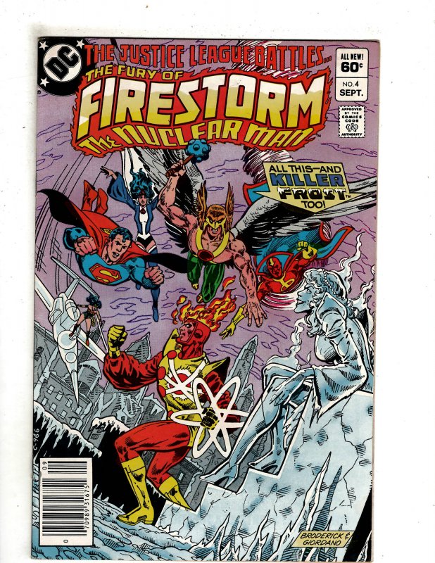 The Fury of Firestorm #4 (1982)  DC Comics Superman Flash OF6