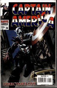 Captain America #34 Director's Cut Variant (2008) Captain America [Key Issue]