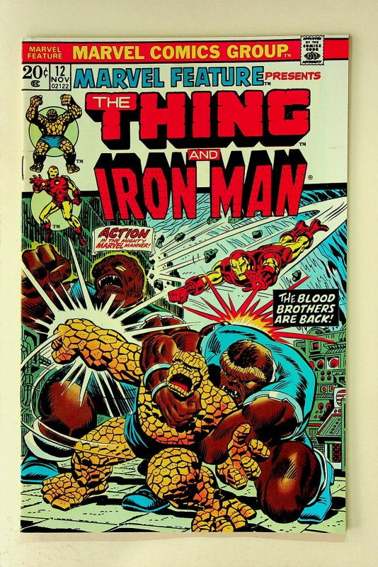 Marvel Feature #12 - Thing and Iron-Man (Nov 1973, Marvel) - Very Fine 