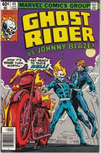 Ghost Rider #43 Newsstand Edition (1980)