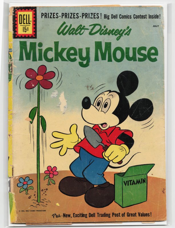Mickey Mouse #78 (1961) Mickey Mouse