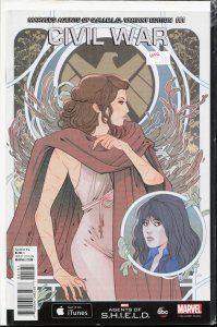 Civil War #1 Sauvage Cover (2015) Captain America