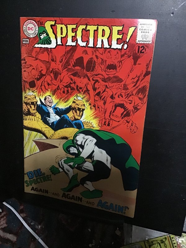 The Spectre #2 (1968) 2nd key issue! Neal Adams art! FN- Wow!