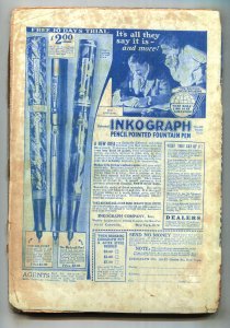 Complete Sky Novel #3 Dec 1930-Gambling cover-RARE aviation pulp magazine