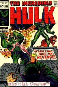 HULK  (1962 Series) (#1-6, #102-474, #600-635)(INCREDIBLE)(MV) #114 Fine