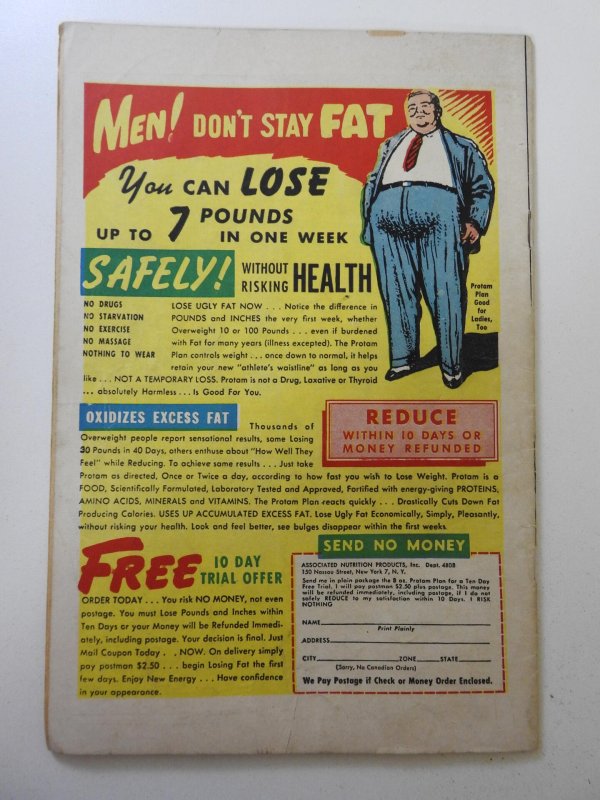 Super Rabbit #14 VG+ Condition! Centerfold detached top staple