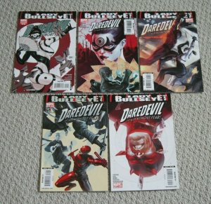 Complete Daredevil Lady Bullseye #111-115 VF+ #1 Variant Edition Marvel Comics