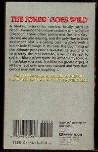 Gardner, Craig Shaw: The Batman Murders - Paperback 1st Print 1990