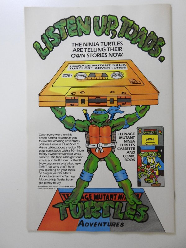 Teenage Mutant Ninja Turtles Adventures #2 (1989) Sharp VF-NM Condition!