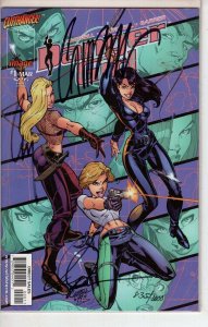 Danger Girl #1 Signed by Campbell [VF/NM]