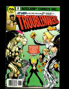 11 Comics Ride #1, Red #1 2 3, Wanted #1, Troublemakers #1 3 8 14 15 19 J54 