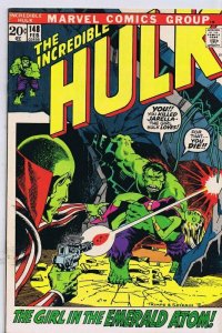 Incredible Hulk #148 ORIGINAL Vintage 1972 Marvel Comics Herb Trimpe