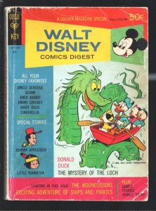 Walt Disney Comics Digest #11  1969 - Gold Key  -G+ - Comic Book