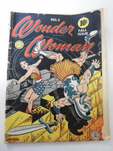 Wonder Woman #2 (1942) PR Condition incomplete see description
