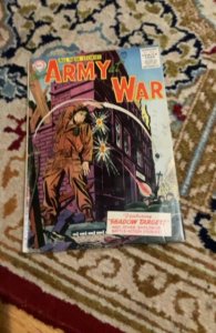 Our Army at War #42 (1956) Shadow War! Golden-Age DC War! VG Wow!