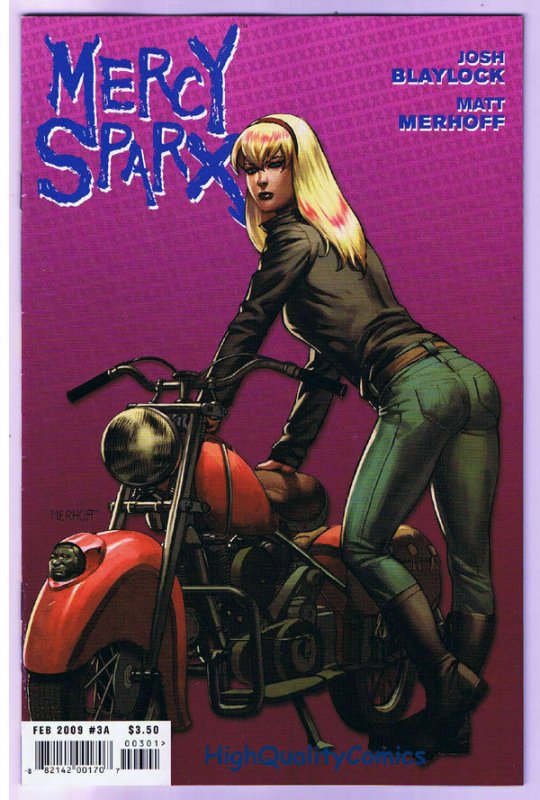 MERCY SPARX #3, VF, Josh Blaylock, Femme Fatale, 2009, more indies in store