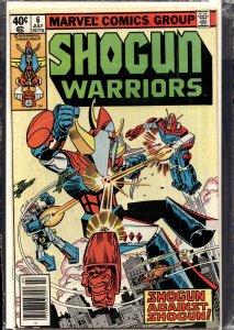 Shogun Warriors #6 (1979) The Shogun Warriors