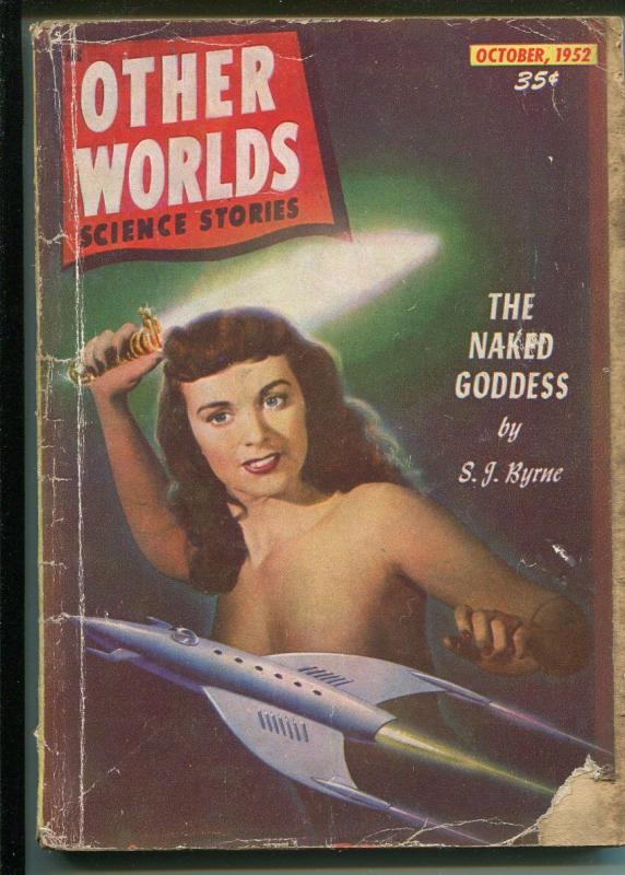 Other Worlds 10/1952 Clark Pub-sci-fi pulp-L Sprague de Camp-G