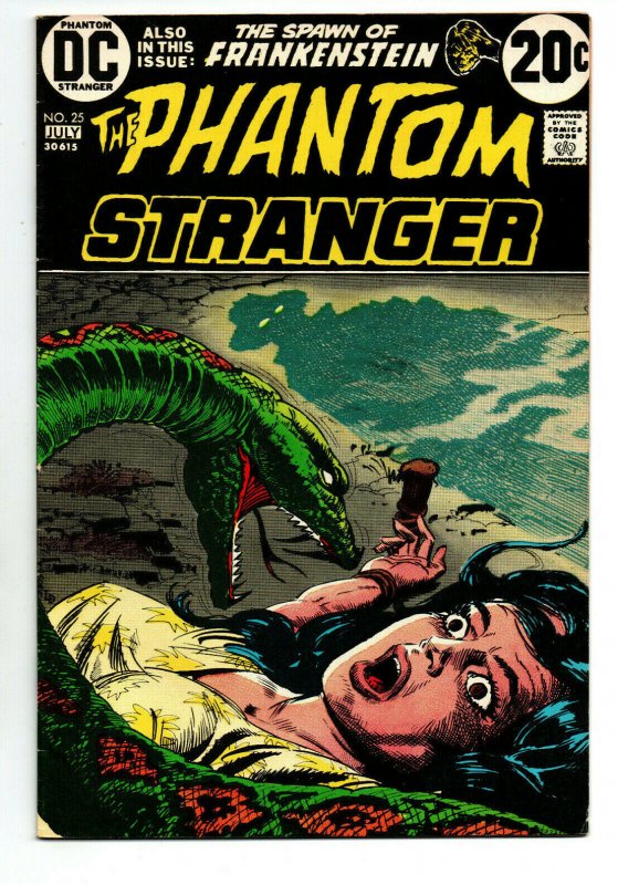 Phantom Stranger #25 - Spawn of Frankenstein - 1973 - VF 