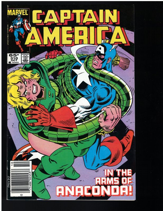 Captain America #310 (Marvel, 1985) - 1st Diamondback II