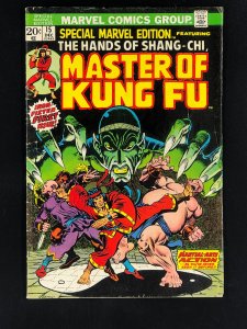 Special Marvel Edition #15 (1973) FN- 1st Appearance of Shang-Chi!