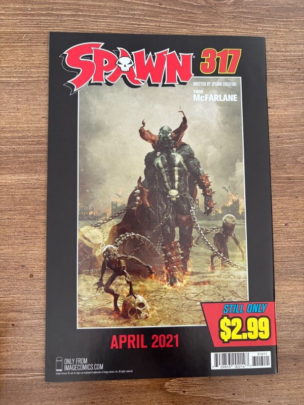 Spawn # 316 NM Image Comic Book 1st Print McFarlane Capullo 14 J275