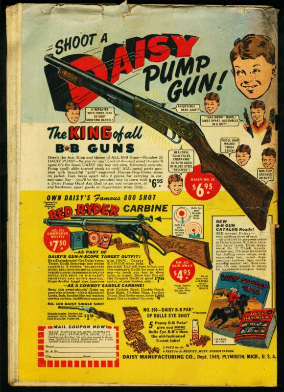 GANG BUSTERS #15-PRE CODE CRIME ART-GOLDEN AGE!!! FR/G