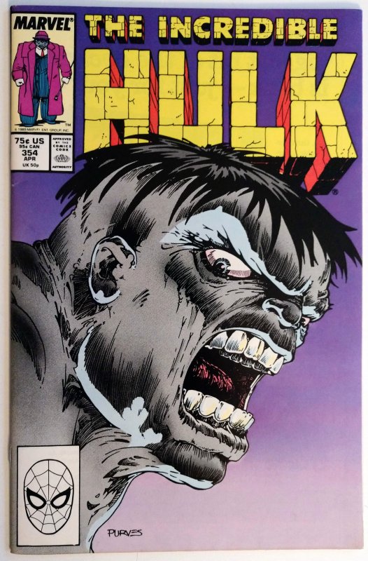 The Incredible Hulk #354 (NM-, 1990)
