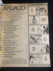 1978 MAD Magazine #198 FN 6.0 Alfred E Neuman / The Deep Parody