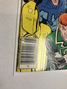 Justice League (1987)(DC) #1 (VF/NM) - Newsstand - 1st App Maxwell Lord