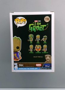 Funko Pop! Groot with Cheese Puffs #1196, Marvel Studios, I Am Groot