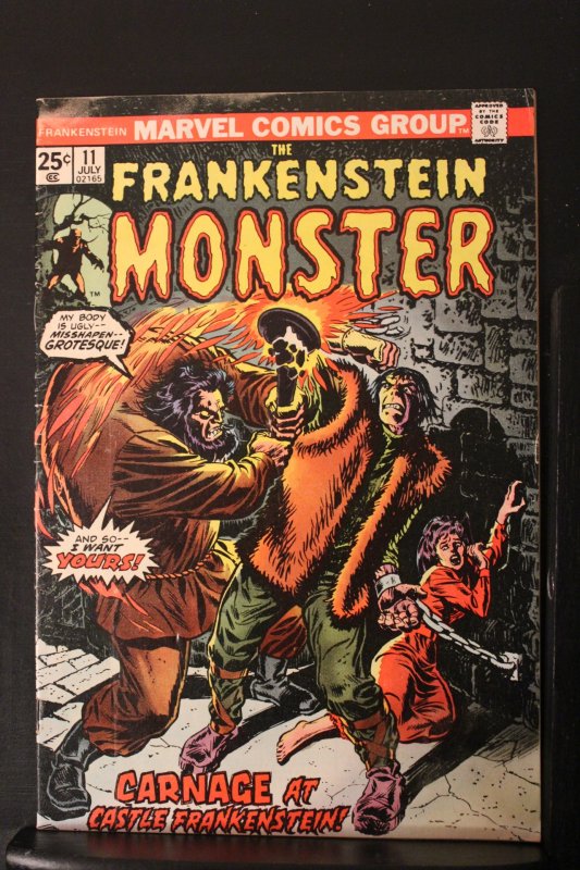 The Frankenstein Monster #11 (1974) High-Grade VF+ Castle Frankenstein Wythville