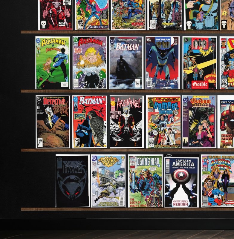 Huge Lot 140+ Comics with Captain America, Aquaman, The Punisher & More!