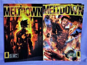 David Schwartz The Flare MELTDOWN #1 - 2 Sean Wang (Image, 2006)! 709853004400