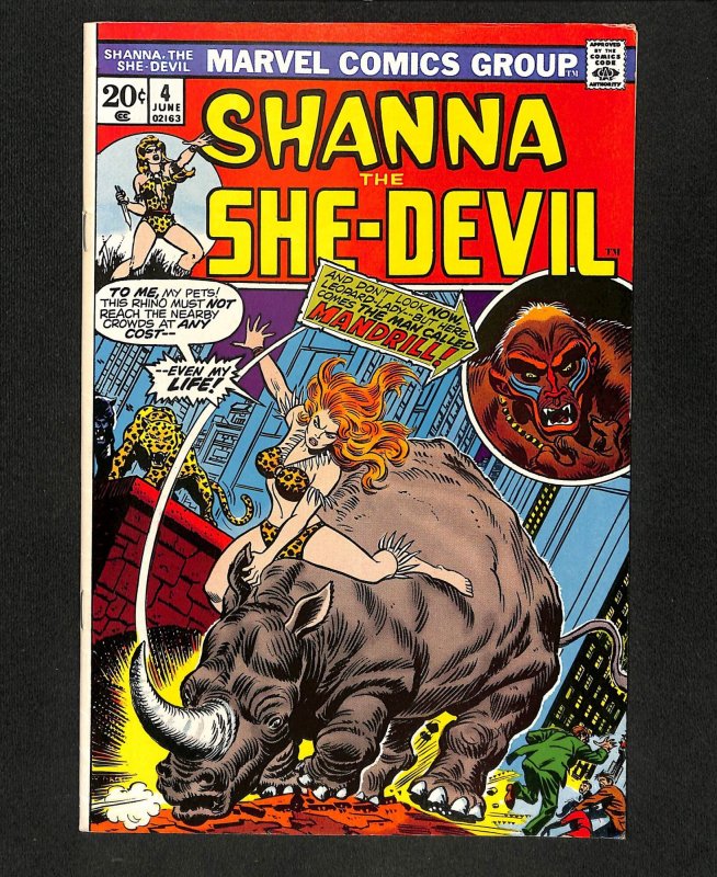 Shanna the She-Devil #4