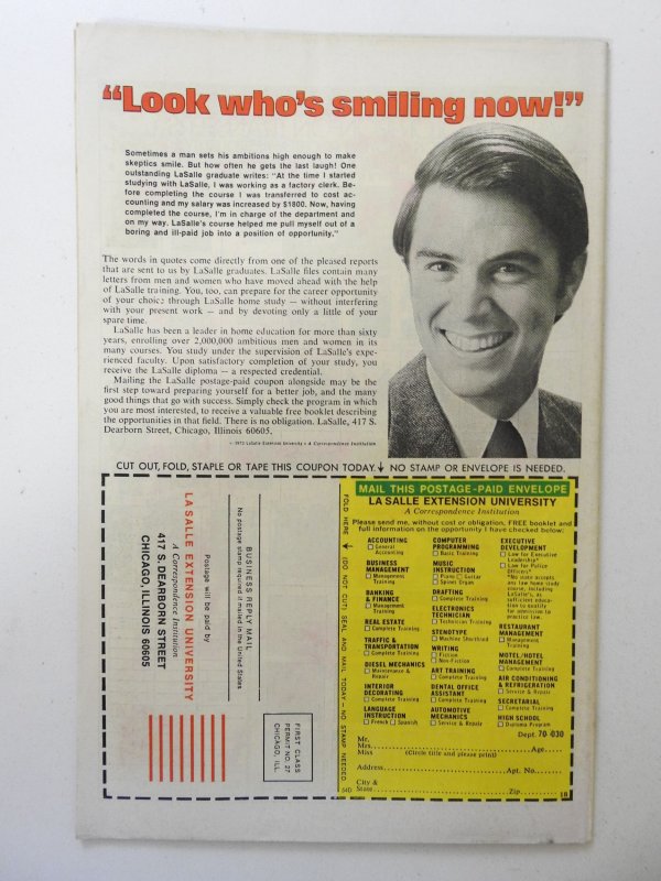 The Defenders #29 (1975) VG+ Condition centerfold detached bottom staple