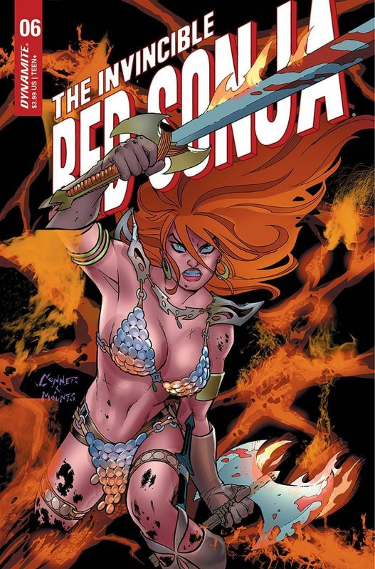 INVINCIBLE RED SONJA #6 CVR A CONNER 